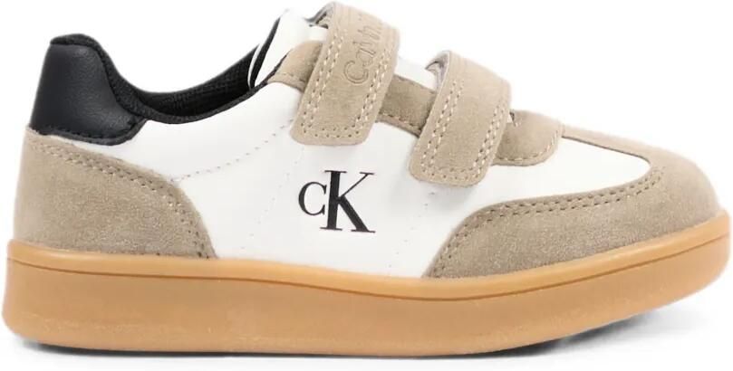 Calvin Klein Kids Leren sneakers Wit - Foto 3