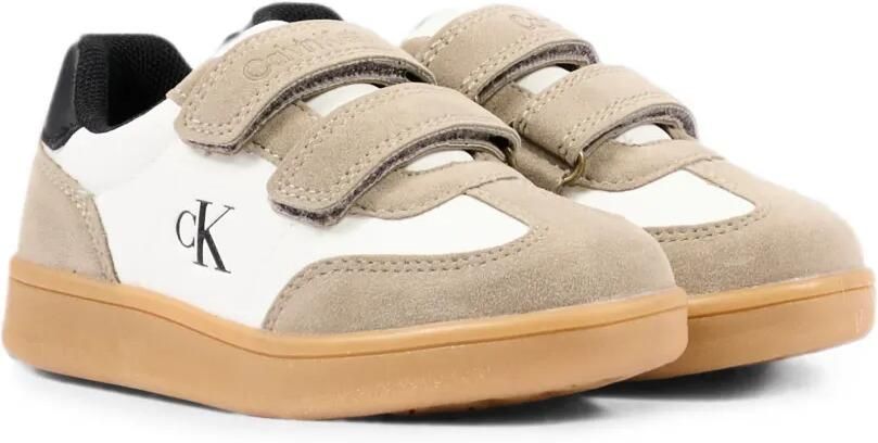 Calvin Klein Kids Leren sneakers Wit - Foto 4