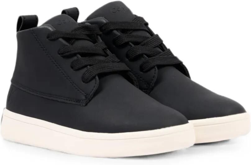 Calvin Klein Kids Leren sneakers Zwart - Foto 4