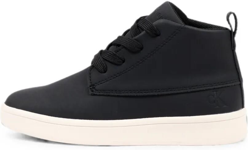 Calvin Klein Kids Leren sneakers Zwart - Foto 5