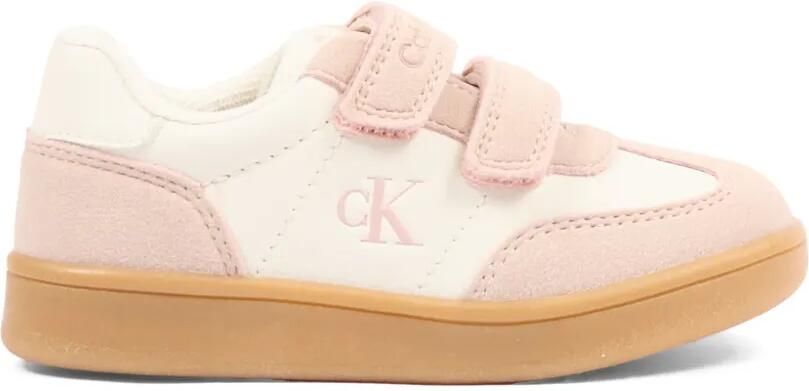 Calvin Klein Kids Sneakers met klittenband Wit - Foto 4