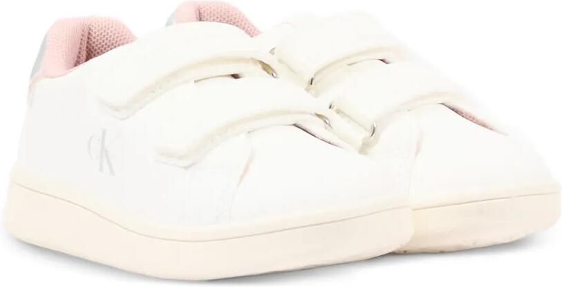 Calvin Klein Kids Sneakers met klittenband Wit - Foto 4