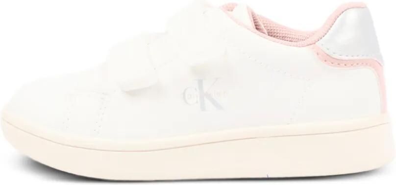 Calvin Klein Kids Sneakers met klittenband Wit - Foto 5