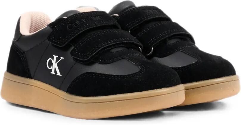 Calvin Klein Kids Sneakers met klittenband Zwart
