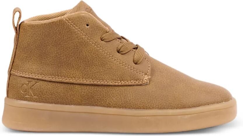 Calvin Klein Kids Sneakers met logo-reliëf Bruin - Foto 3