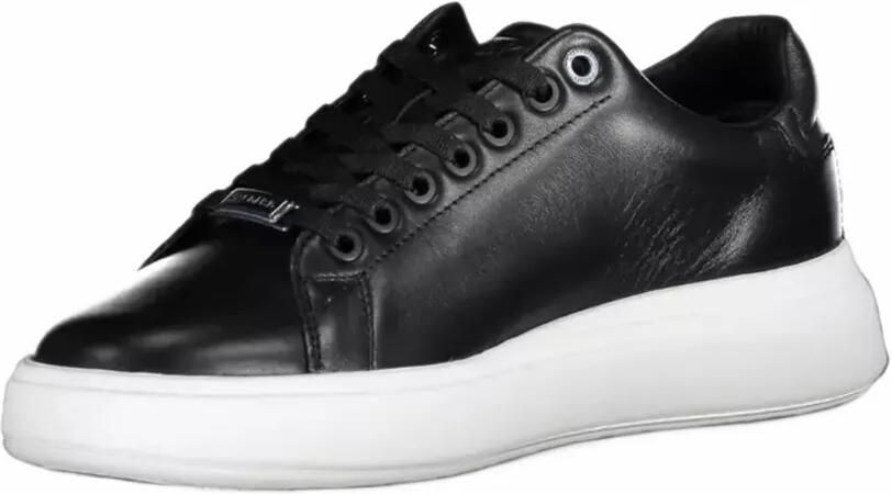 Calvin Klein Lea chunky-sole sneakers Zwart - Foto 3