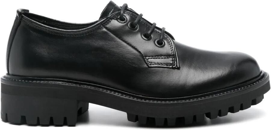 Calvin Klein Leren Oxford schoenen Zwart
