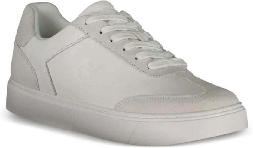 Calvin Klein Leren sneakers met vlakken Wit - Foto 3