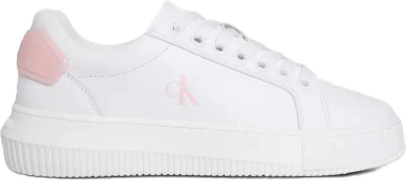 Calvin Klein Leren sneakers Wit