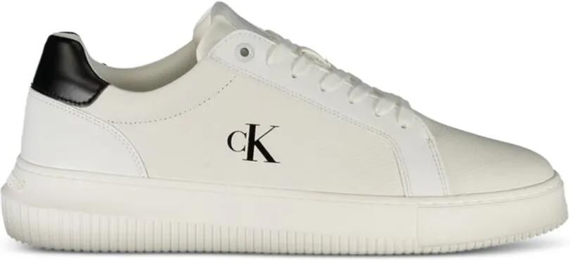 Calvin Klein logo-detail sneakers Wit