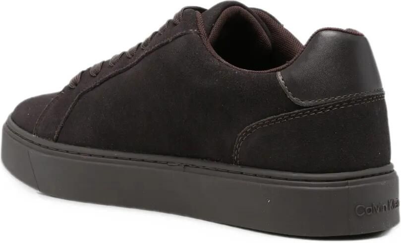 Calvin Klein logo-plaque lace-up sneakers Bruin - Foto 2