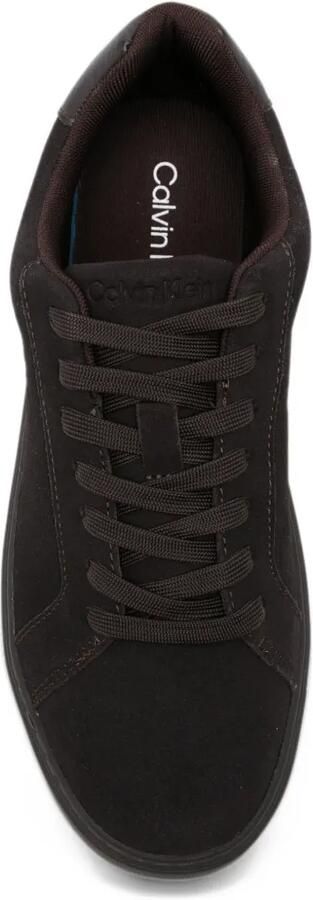 Calvin Klein logo-plaque lace-up sneakers Bruin - Foto 4