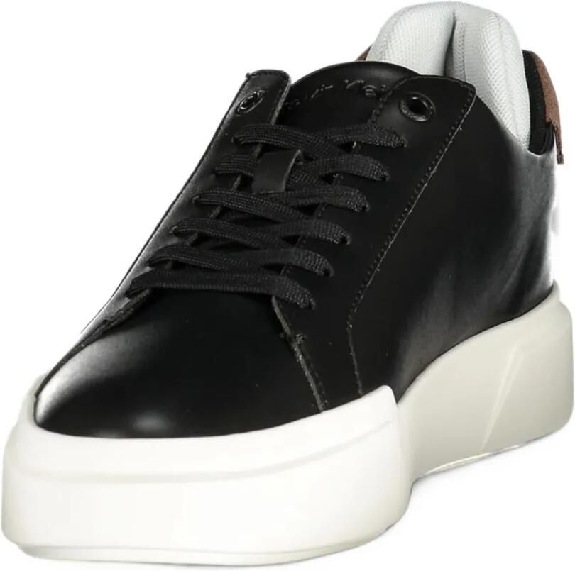 Calvin Klein logo-print lace-up sneakers Zwart - Foto 2