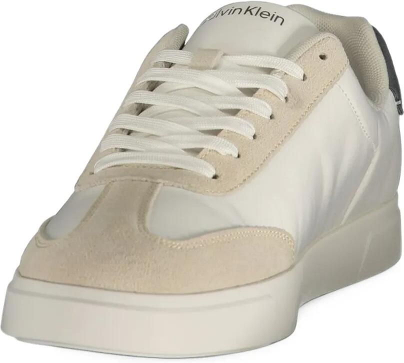 Calvin Klein logo-print panelled sneakers Wit - Foto 2