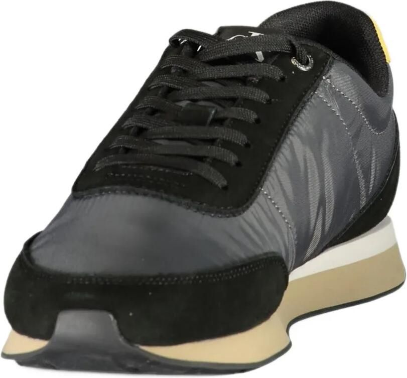 Calvin Klein logo-print panelled sneakers Zwart - Foto 2