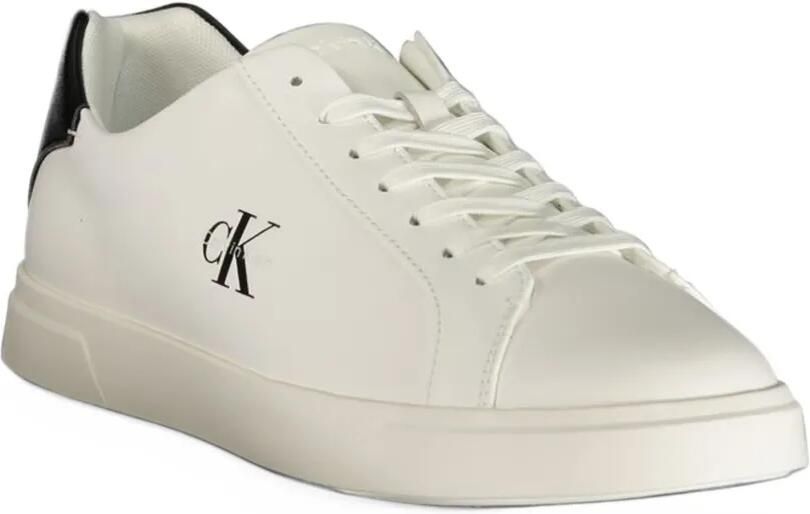 Calvin Klein logo-print sneakers Wit - Foto 3