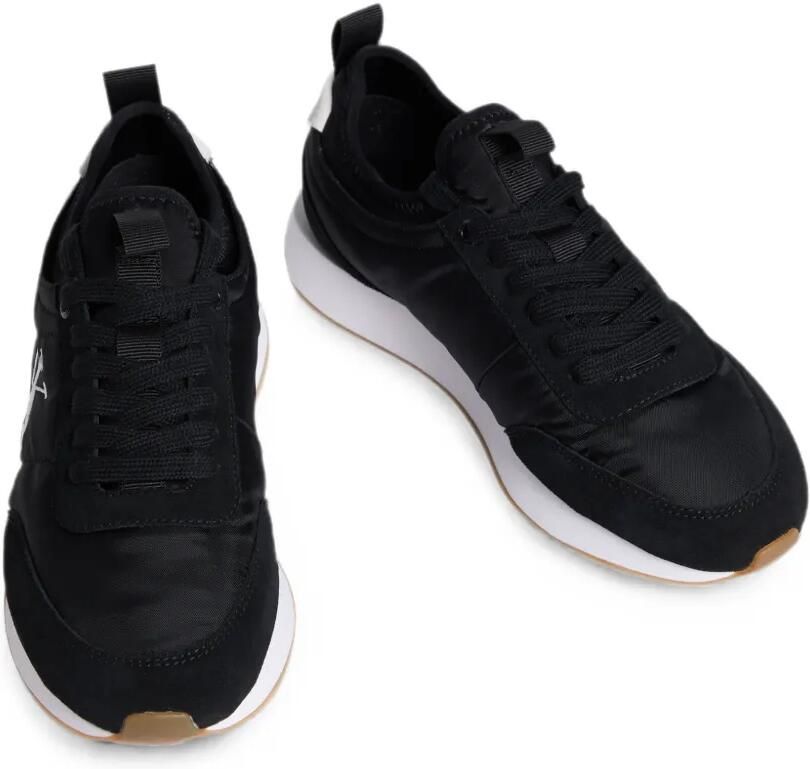 Calvin Klein Low-top sneakers met logoprint en vlakken Zwart - Foto 3