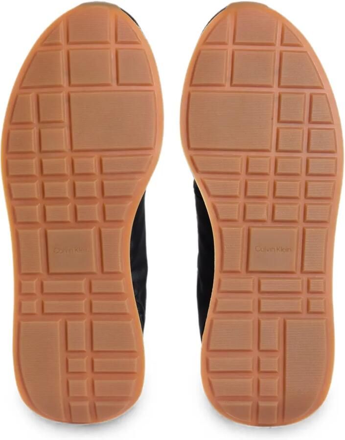 Calvin Klein Low-top sneakers met logoprint en vlakken Zwart - Foto 2