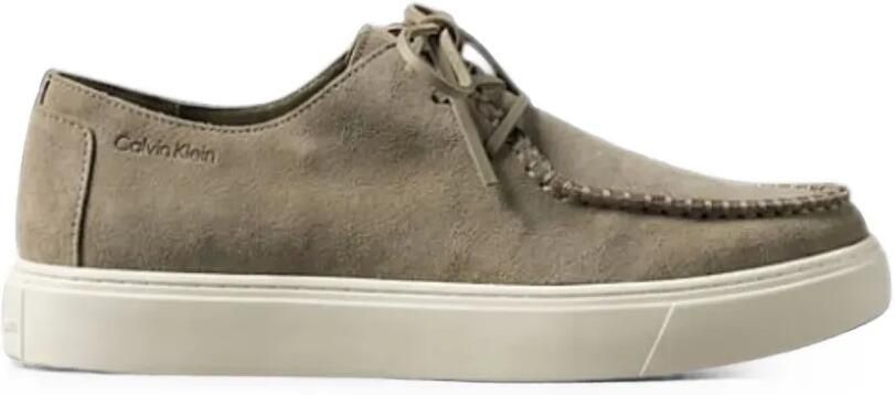 Calvin Klein moccasin-style lace-up sneakers Groen