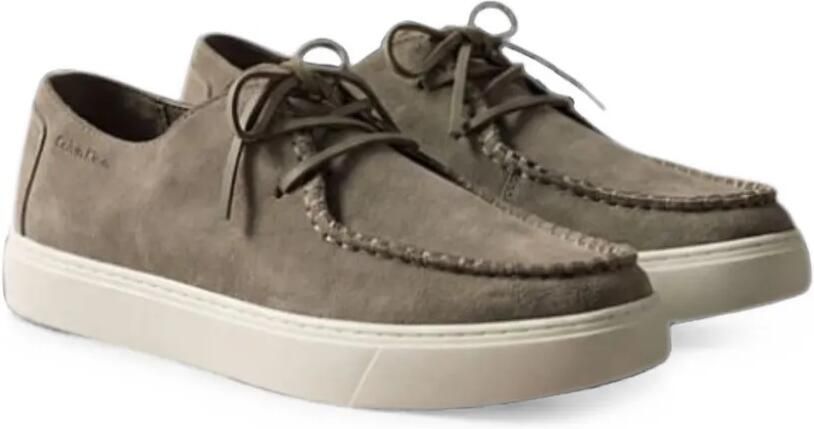 Calvin Klein moccasin-style lace-up sneakers Groen - Foto 3