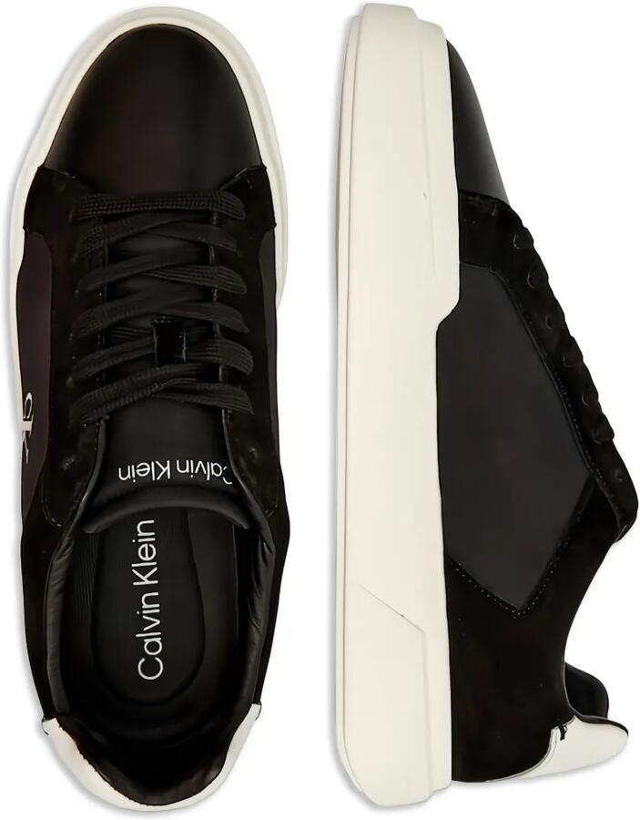 Calvin Klein NYC logoprint sneakers Zwart - Foto 2