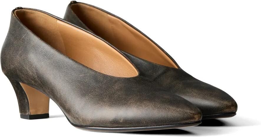 Calvin Klein Pumps met gerafeld effect en puntige neus Zwart - Foto 3