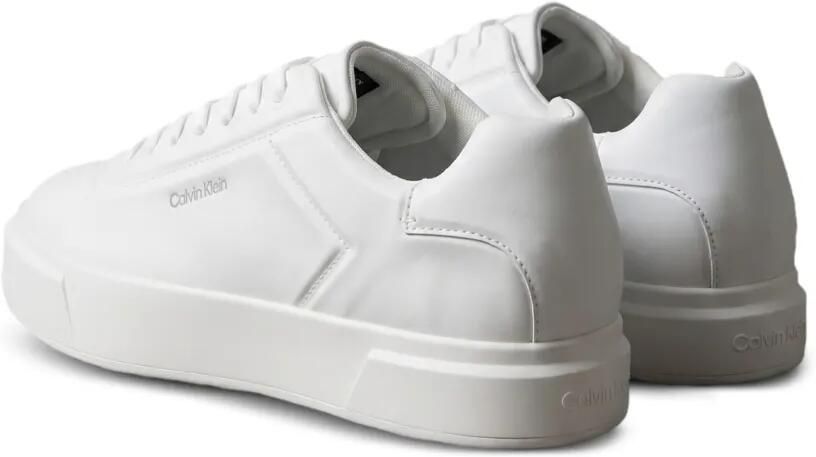 Calvin Klein Signature sneakers met logo-print Wit - Foto 4