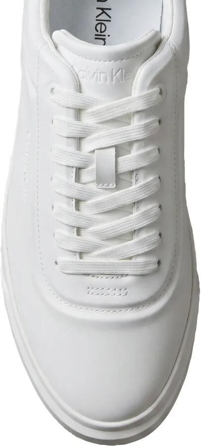 Calvin Klein Signature sneakers met logo-print Wit - Foto 5