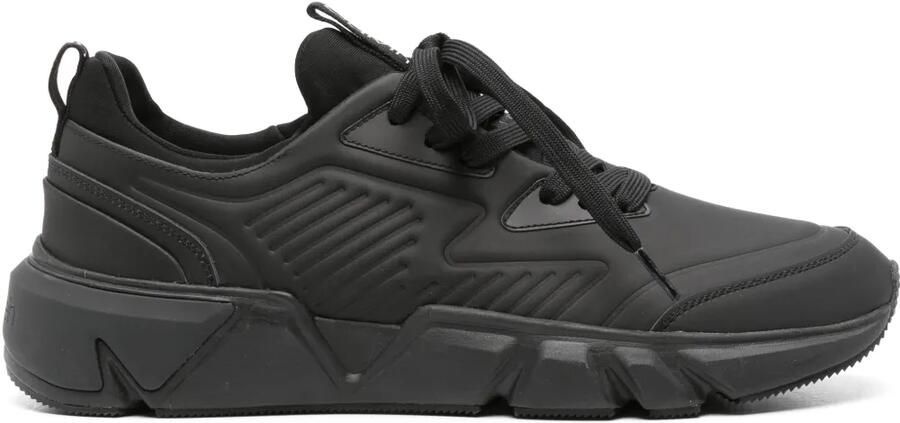 Calvin Klein Sneakers met chunky zool Zwart