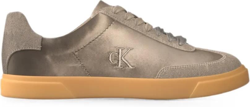Calvin Klein Sneakers met geborduurd logo Beige