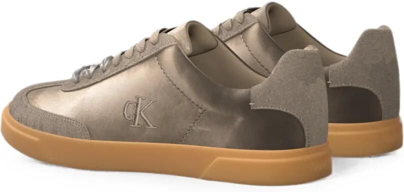 Calvin Klein Sneakers met geborduurd logo Beige - Foto 3