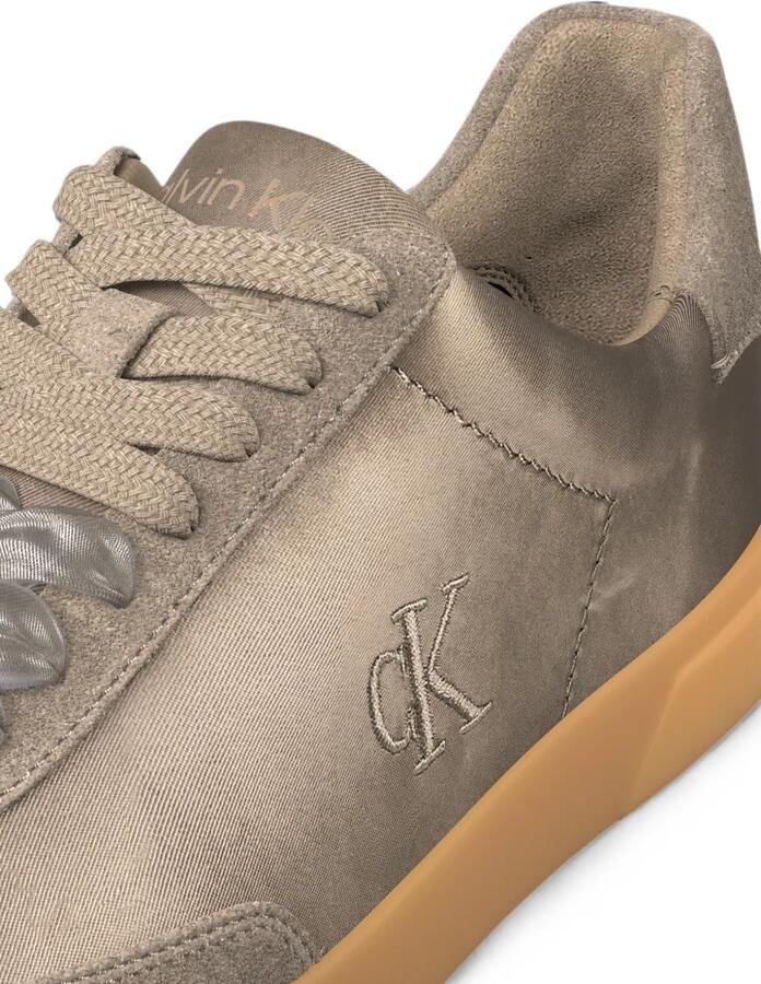 Calvin Klein Sneakers met geborduurd logo Beige - Foto 2