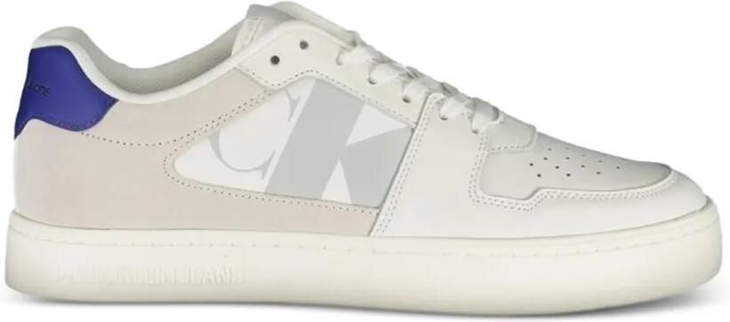 Calvin Klein Sneakers met geperforeerde vlakken Wit