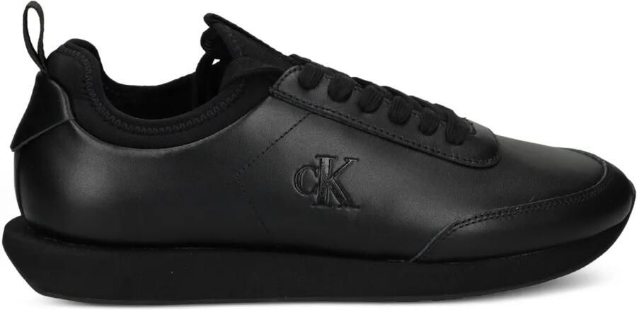 Calvin Klein Sneakers met logo-reliëf Zwart