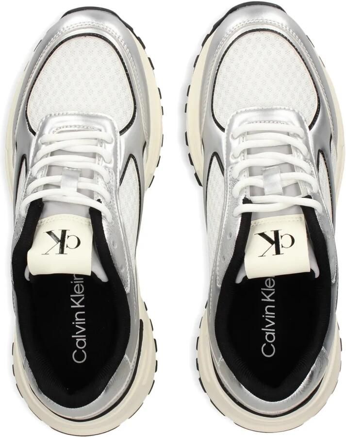 Calvin Klein Sneakers met logo Zilver - Foto 2