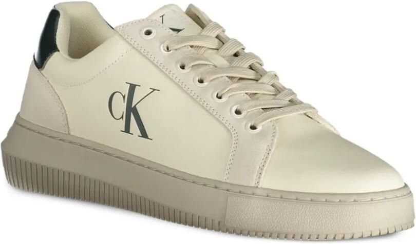 Calvin Klein Sneakers met logoprint Beige