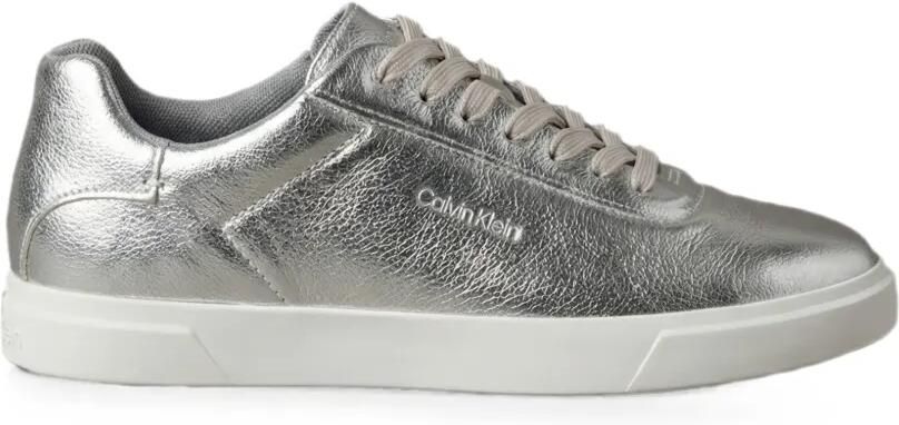 Calvin Klein Sneakers met logoprint Zilver