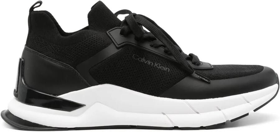 Calvin Klein Sneakers met logoprint Zwart