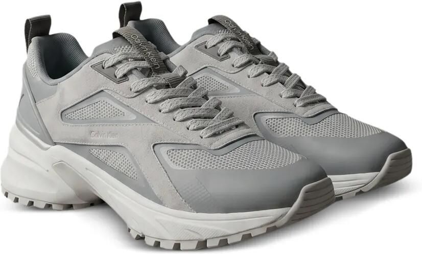 Calvin Klein Sneakers met mesh vlakken Grijs - Foto 5