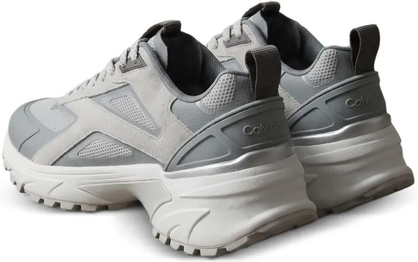 Calvin Klein Sneakers met mesh vlakken Grijs - Foto 4