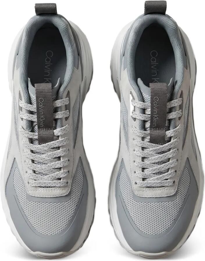 Calvin Klein Sneakers met mesh vlakken Grijs - Foto 3