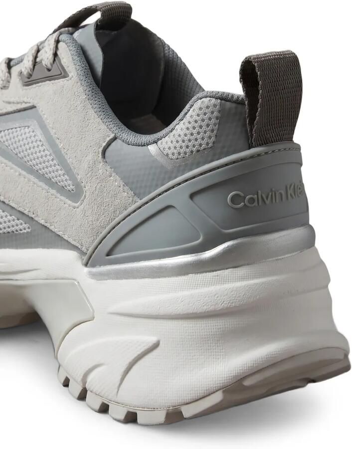 Calvin Klein Sneakers met mesh vlakken Grijs - Foto 2