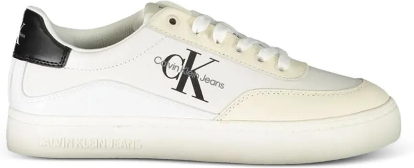 Calvin Klein Sneakers met monogram Wit