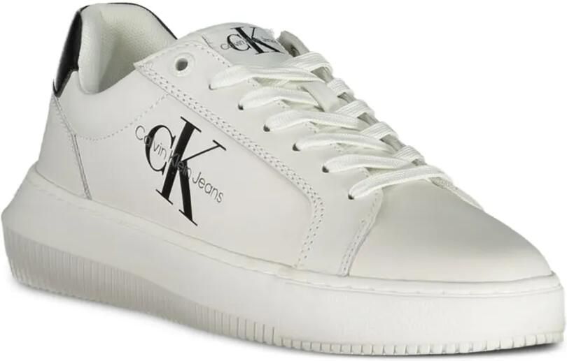 Calvin Klein Sneakers met plateauzool en logodetail Wit - Foto 2