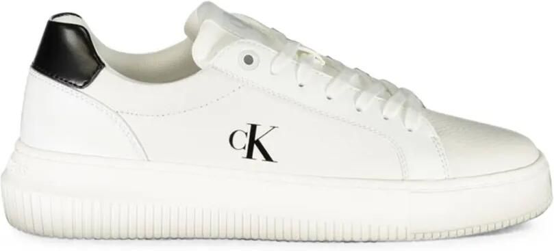 Calvin Klein Sneakers met plateauzool Wit