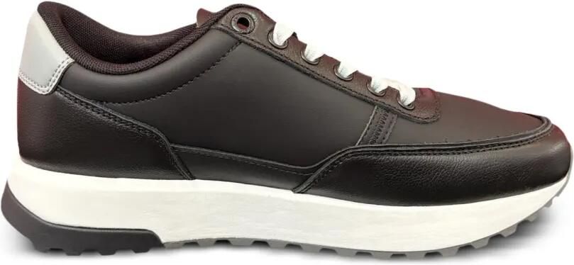 Calvin Klein Sneakers met ronde neus Zwart