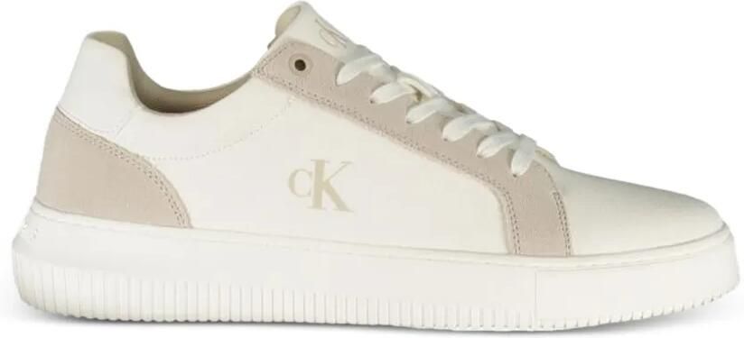 Calvin Klein Sneakers met vlakken Beige