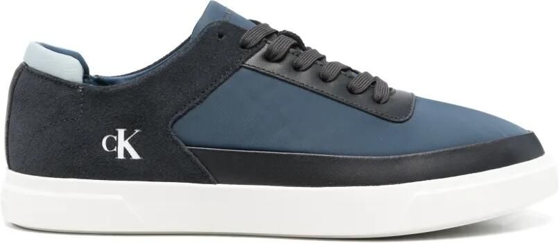 Calvin Klein Sneakers met vlakken en logoprint Blauw