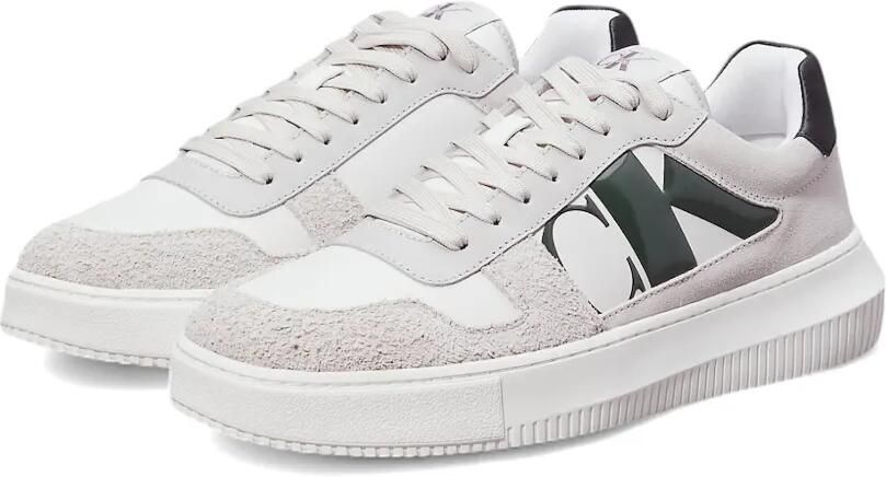 Calvin Klein Sneakers met vlakken en logoprint Grijs - Foto 3