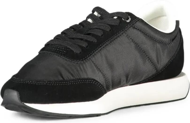 Calvin Klein suede-panelled sneakers Zwart - Foto 2